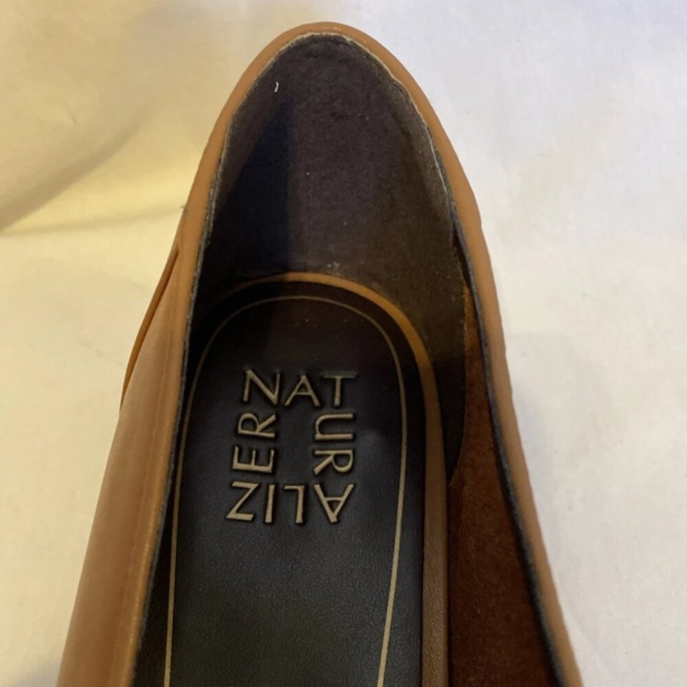 Naturalizer Cecilia Loafer English Tea (Brown) Leather Flats Women's Size 11 New - Picture 8 of 12